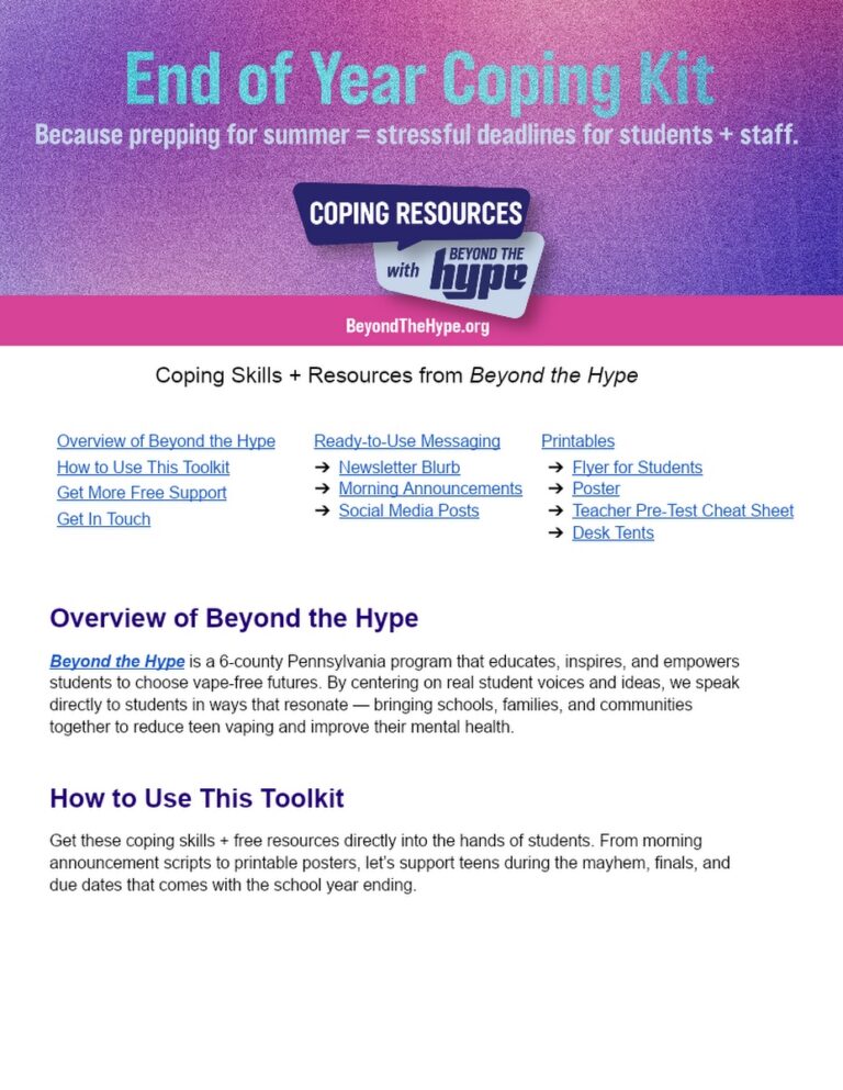 Campaign Resources - Beyond The Hype